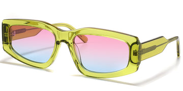 Translucent Green + Blue-Pink Polarized Lenses (SG6108-4)