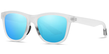 Translucent White + Blue Polarized Lenses (SG6144-4)