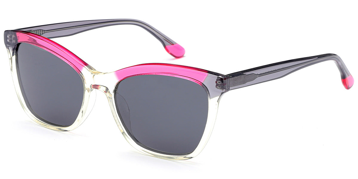 Pattern Rose + Dark Gray Polarized Lenses (SG4884-4)