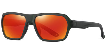 Green + Mirrored Red Polarized Lenses (SG6149-4)