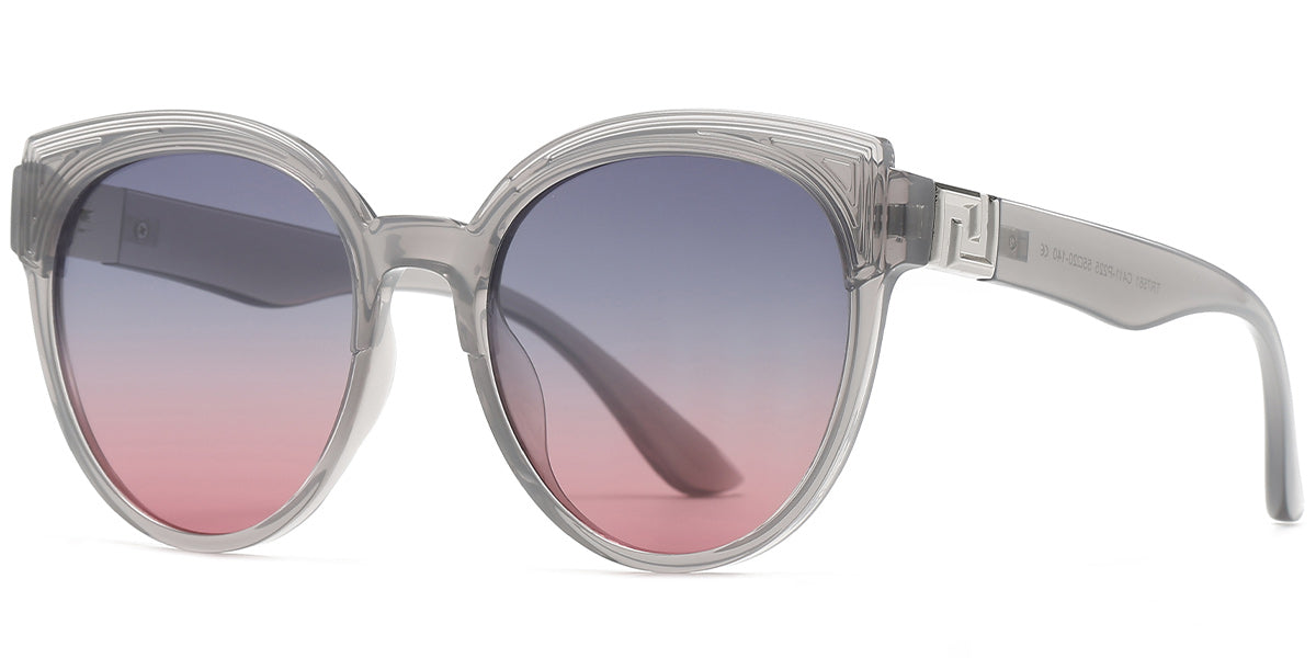 Translucent Gray + Gray-Pink Polarized Lenses (SG5404-411)