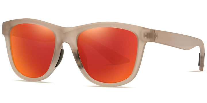 Translucent Brown + Mirrored Red Polarized Lenses (SG6144-5)