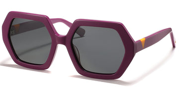 Purple + Dark Gray Polarized Lenses (SG6139-3)