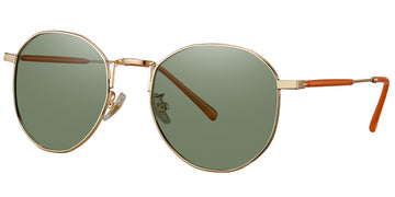 Gold + Dark Green Polarized Lenses (SG6084-2)