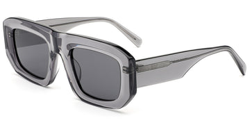 Translucent Gray + Light Gray Polarized Lenses (SG6242-4)