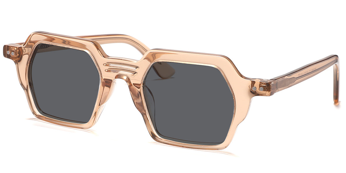 Translucent Light Brown + Dark Gray Polarized Lenses (SG5600-3)