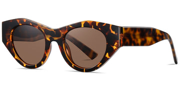 Tortoiseshell + Amber Polarized Lenses (SG6267-2)