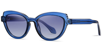 Translucent Blue + Gradient Blue Polarized Lenses (SG6232-3)