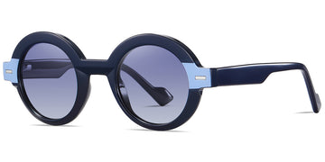 Pattern Blue + Gradient Blue Polarized Lenses (SG6222-3)