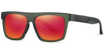 Green + Mirrored Red Polarized Lenses (SG6146-4)