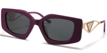 Purple + Dark Gray Polarized Lenses (SG6137-3)