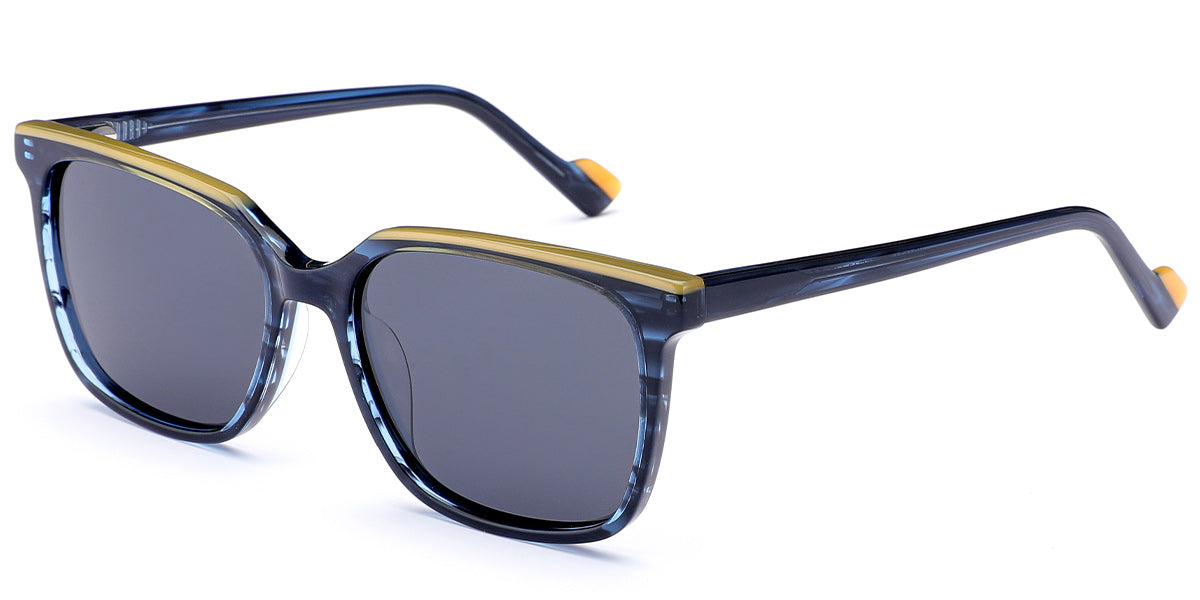 Pattern Blue + Dark Gray Polarized Lenses (SG4882-3)