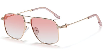 Rose Gold + Gradient Pink Polarized Lenses (SG4951-4)