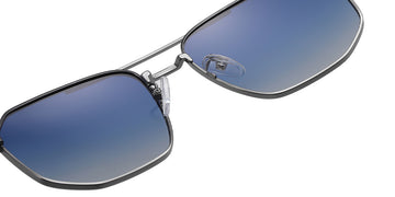 Black Gun Metal + Gradient Blue Polarized Lenses (SG4415-2)