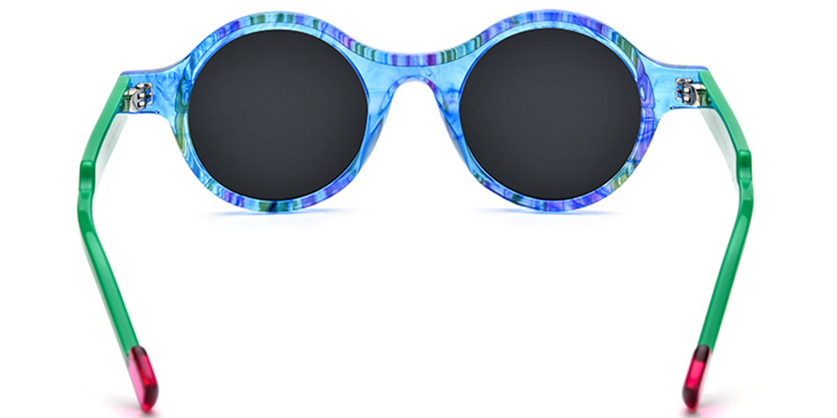 Pattern Blue + Dark Gray Polarized Lenses (SG6399-1)