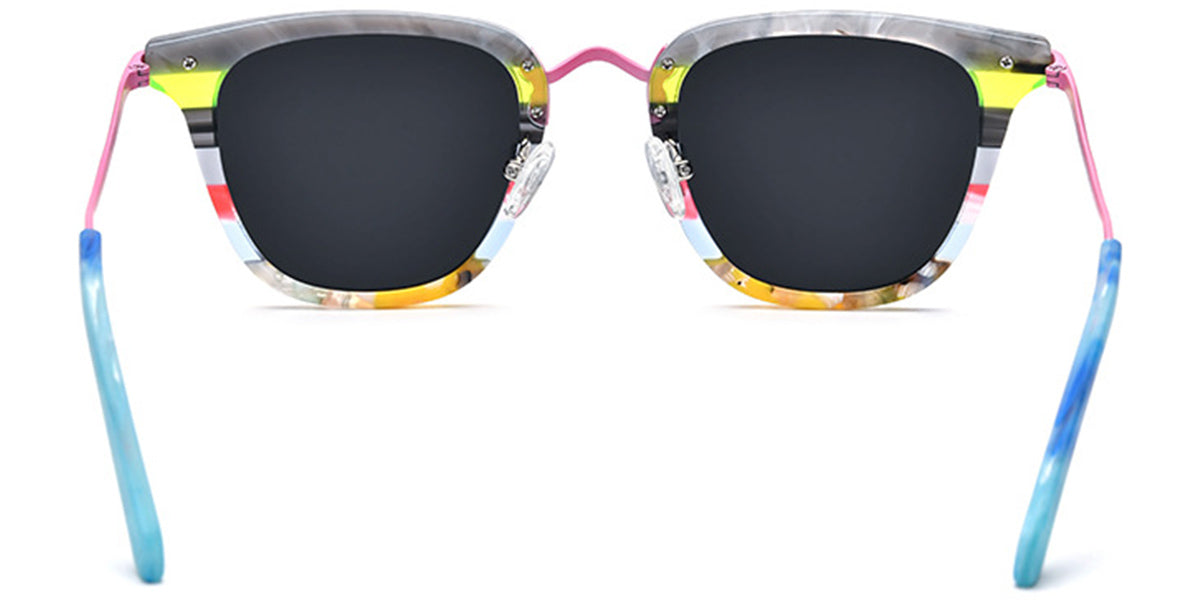 Pattern Pink + Dark Gray Polarized Lenses (SG6076-3)
