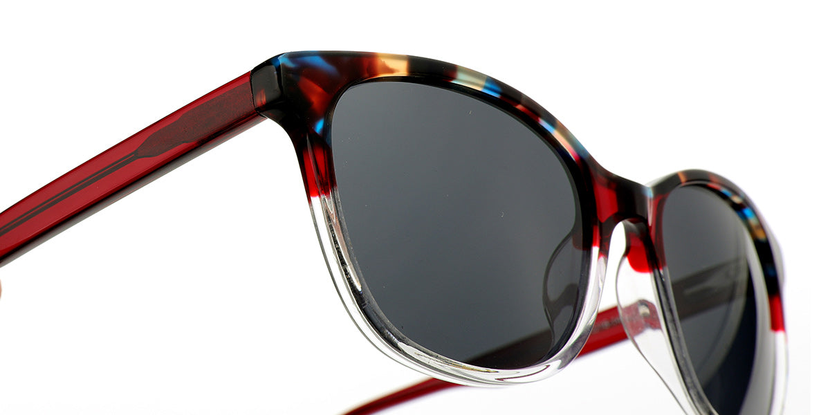 Pattern Wine Red + Dark Gray Polarized Lenses (SG4894-4)