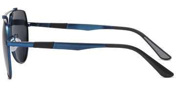 Black Blue + Dark Gray Polarized Lenses (SG4414-102)