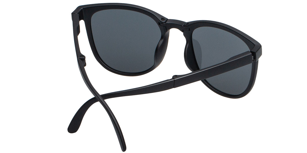 Matte Black + Dark Gray Polarized Lenses (SG4674-1)