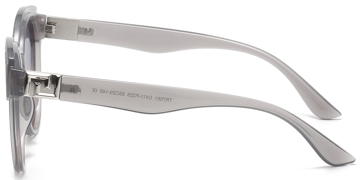 Translucent Gray + Gray-Pink Polarized Lenses (SG5404-411)