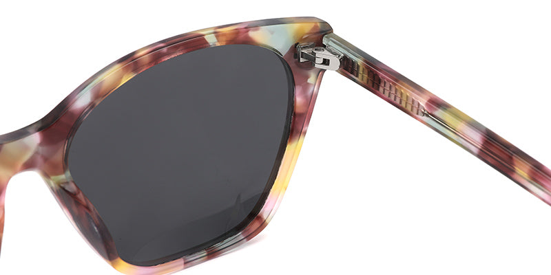 Pattern Pink + Dark Gray Polarized Lenses (SG4389-1)