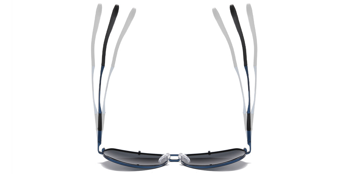 Black Blue + Dark Gray Polarized Lenses (SG4414-102)
