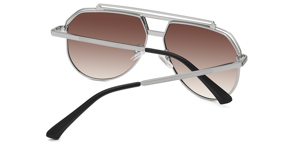 Silver + Gradient Amber Lenses (SG4349-4)