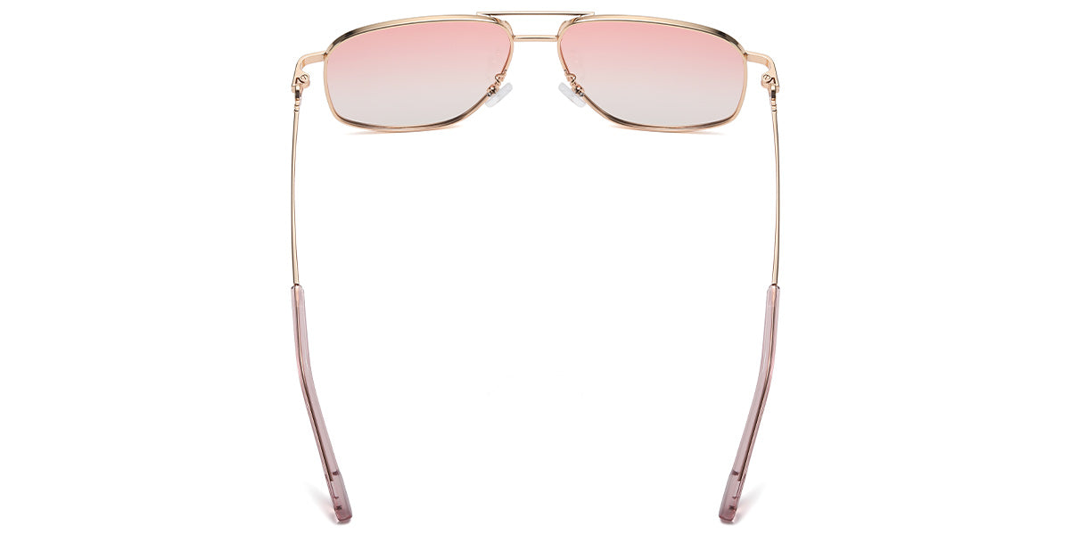 Rose Gold + Gradient Pink Polarized Lenses (SG4951-4)