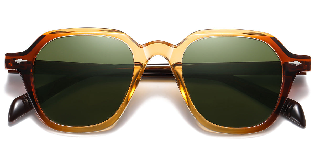Gradient Brown + Green Polarized Lenses (SG6024-3)