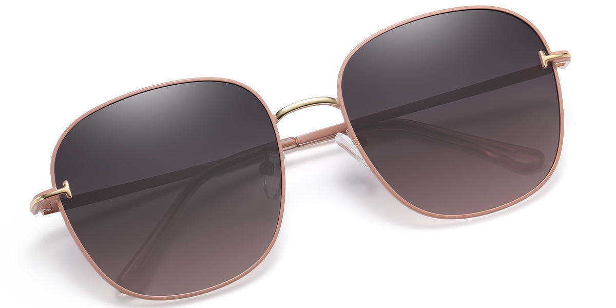 Pink + Gray-Amber Polarized Lenses (SG4997-3)