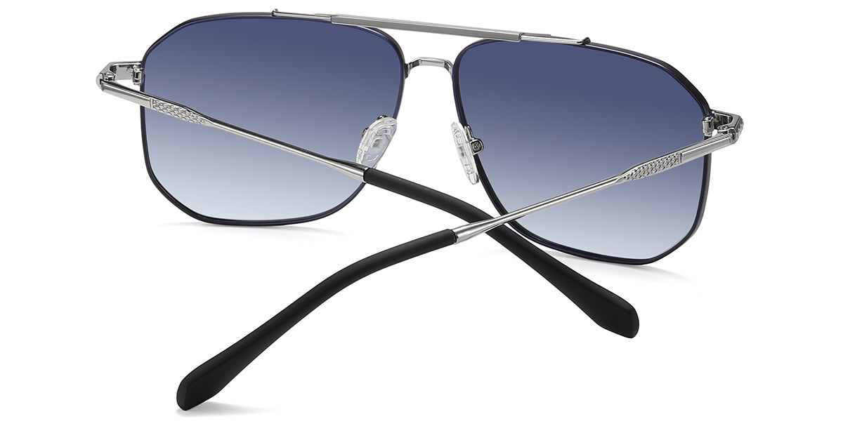 Silver + Gradient Blue Lenses (SG4351-3)