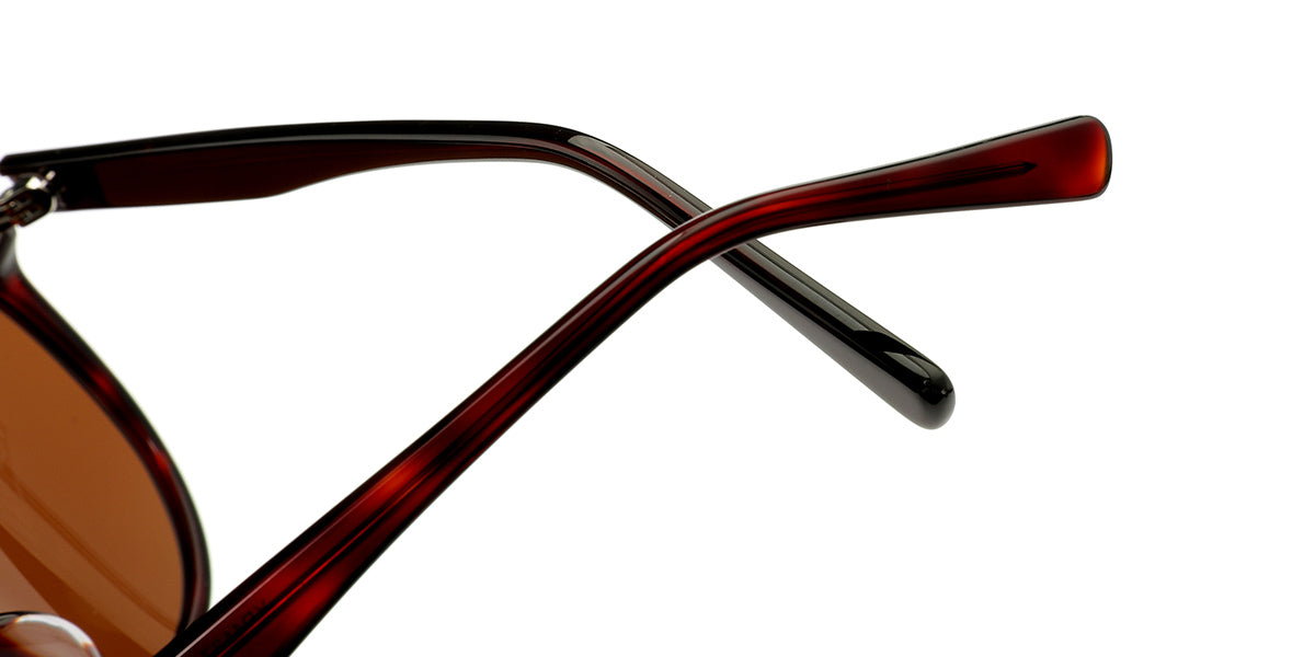 Pattern Wine Red + Amber Polarized Lenses (SG4622-2)