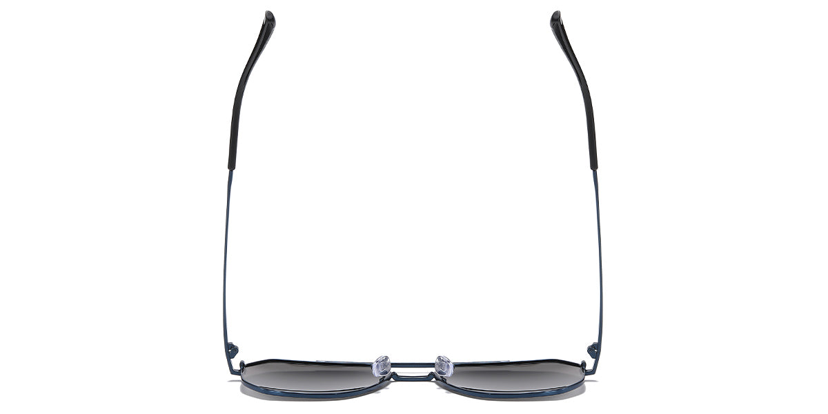 Blue + Mirrored Silver Polarized Lenses (SG4744-2)