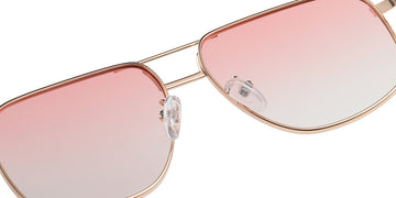 Rose Gold + Gradient Pink Polarized Lenses (SG4951-4)