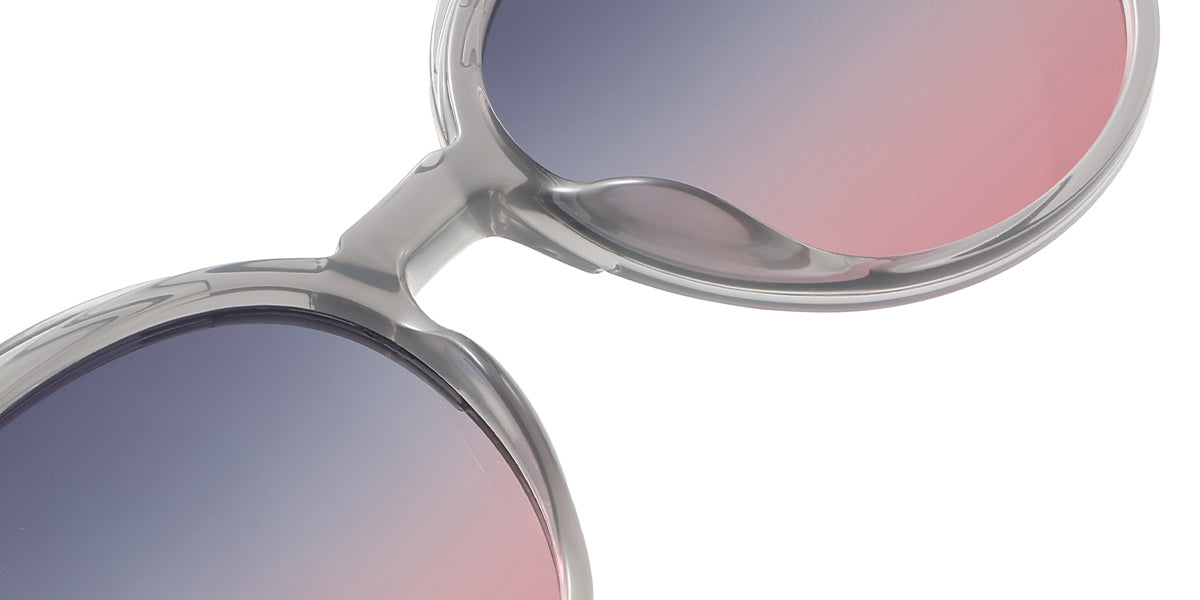 Translucent Gray + Gray-Pink Polarized Lenses (SG5404-411)