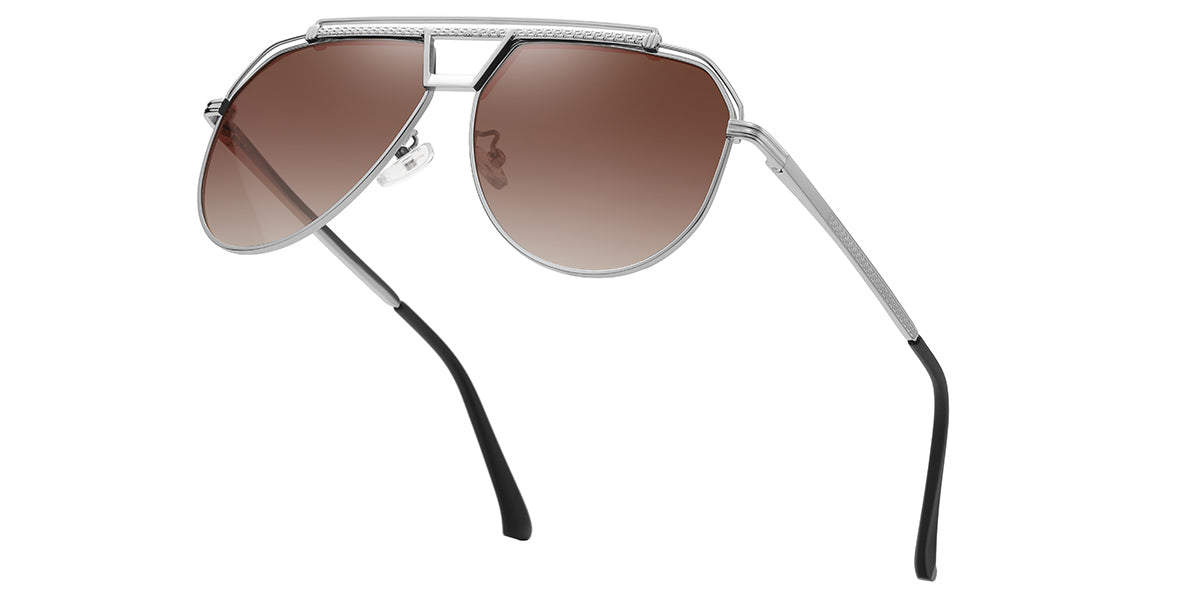 Silver + Gradient Amber Lenses (SG4349-4)