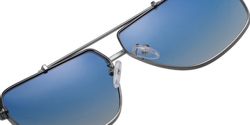 Gun Metal + Gradient Blue Polarized Lenses (SG4740-2)