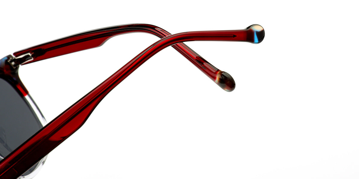 Pattern Wine Red + Dark Gray Polarized Lenses (SG4894-4)