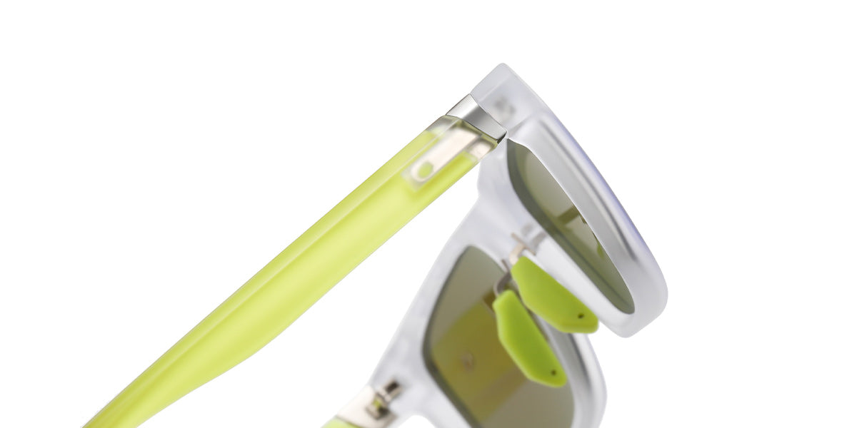 Translucent + Mirrored Green Polarized Lenses (SG5549-679)