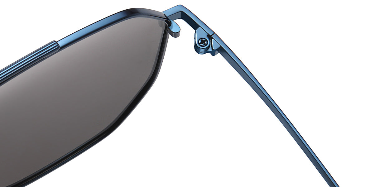 Blue + Mirrored Silver Polarized Lenses (SG4744-2)