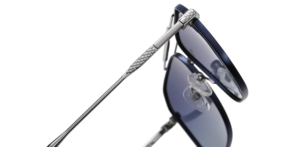 Silver + Gradient Blue Lenses (SG4351-3)