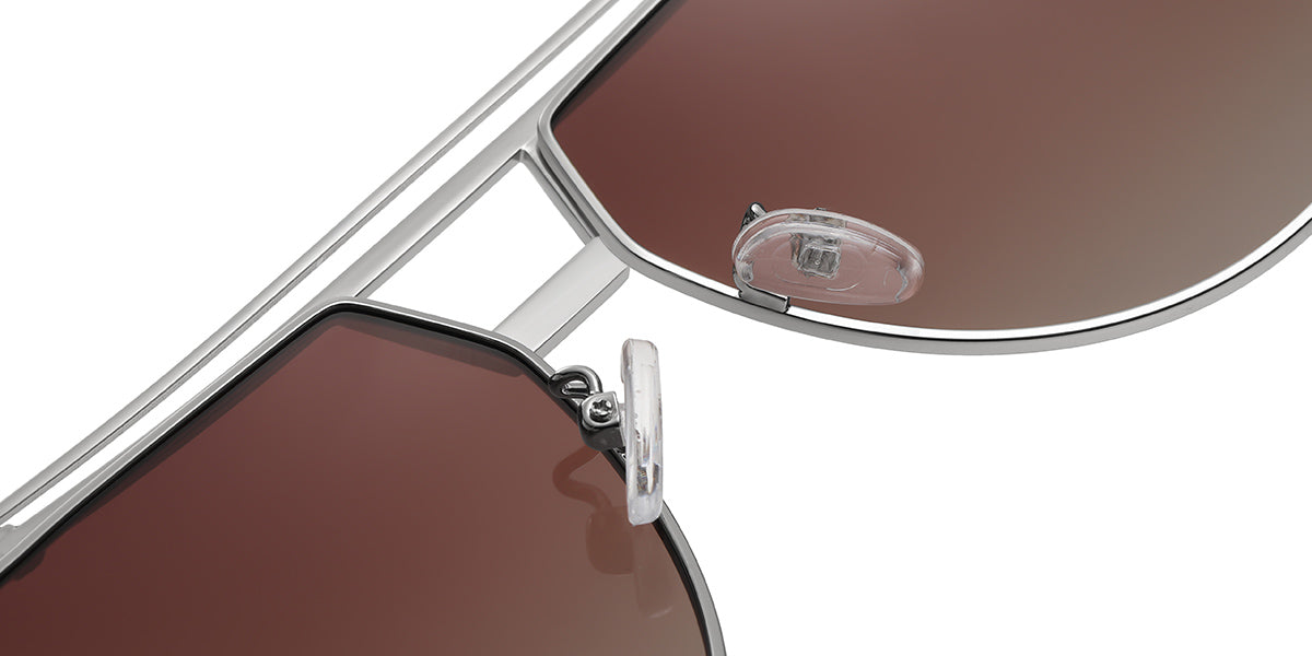 Silver + Gradient Amber Lenses (SG4349-4)